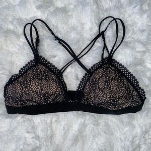 Victoria’s Secret Lace Crisscross Back Bralette